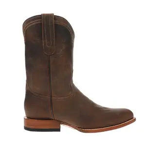 Stetson Mens Rancher Round Toe  Casual Boots Mid Calf - Brown