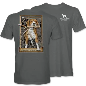Bone Collector Beagle Shed Hunting T-Shirt, Shed Hunting Dog Graphic Tee, Outdoor Casual Outfit