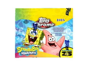2025 Topps SpongeBob Chrome 25th Anniversary Hobby Box