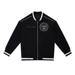 GYMBITIOUS ACE VARSITY BOMBER JACKET