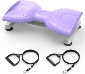 Ab Waist Twister Machine for Women, Ultra-quiet 20dB, 300 lbs Load Capacity, Dual-Foot Pedal Design, Anti-Slip Surface, Silent Workout, Home Gym Fitness Equipment