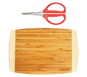 Joyce Chen 2-Piece Scissor and Cutting Board Set