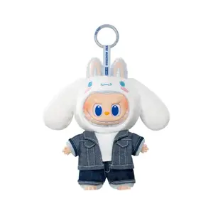 CONFIRMED Pop Mart The Monsters (Labubu) x Hello Kitty and Friends Series Vinyl Plush Pendant Open Box - Cinnamoroll