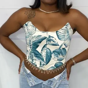 Diamond Fringe Corset