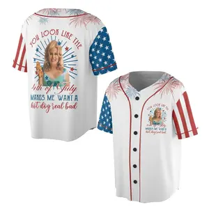Joe Dirt Merica Baseball Jersey, Patriotic USA Independence Day Shirt, Summer 4th of July Outfit for Men Women