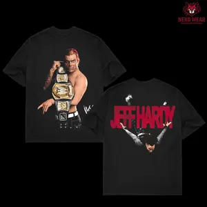 JEFF HARDY TEE, Wrestling Tee, WWE Tee, Wrestling Gift, Sports Shirt, Workout T-shirt, Gift for Him Gift For Her Hoodie Sweatshirt Streetwear