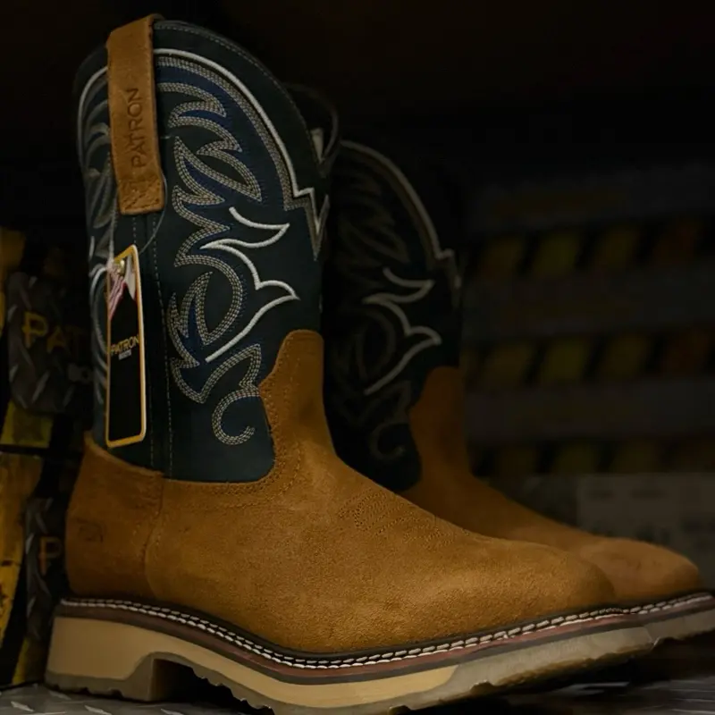 5700 Honey Patron Boots Botas de trabajo rodeo Comfort Pull on