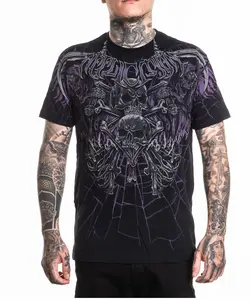 AFFLICTION T-Shirt - Darkness Falls - Black - A27454