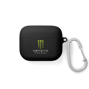 Monster Energy AirPods and AirPods Pro Case Cover - Protective Case for Apple Wireless Earbuds