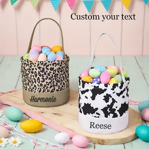 Personalized Name - Embroidered Easter Egg - Candy Basket home decor gift idea christmas