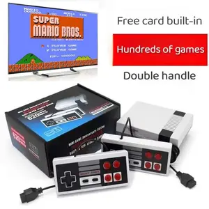 NES620 mini home TV game console two-player mode against classic nostalgic retro FC red and white machine