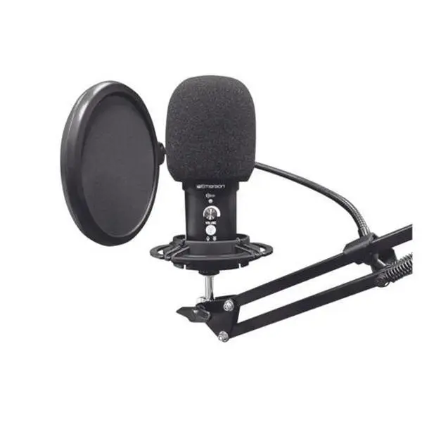 USB Gaming Microphone For Streaming And Podcasting Condenser USB Mic With Cardioid Pattern