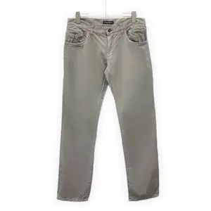 RDLT - Dolce Gabbana Grey Cotton Casual Pants Size 46