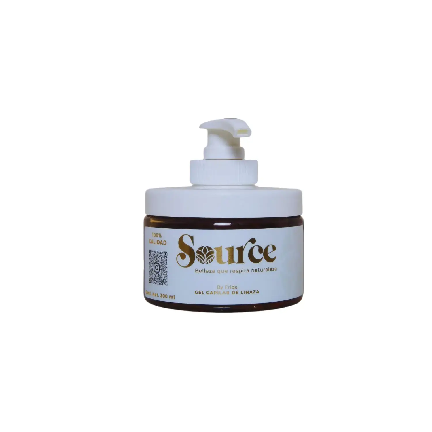 Source Flaxseed Hair Gel with Natural Shine & Hold
