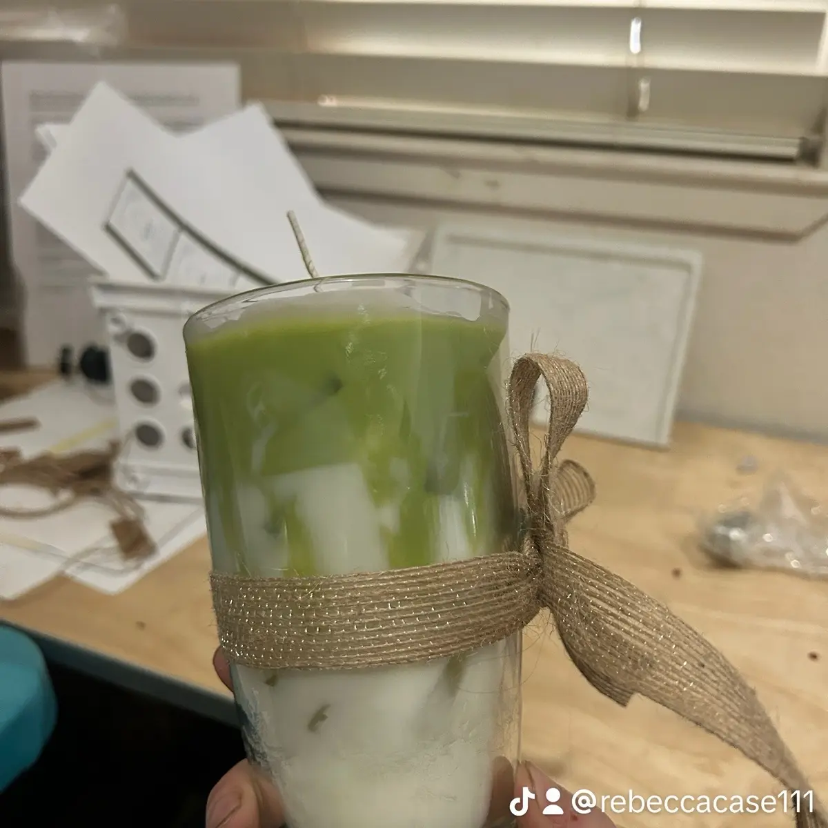 Peppermint Mocha Double Wick Candle - Cozy and Comfortable for Christmas