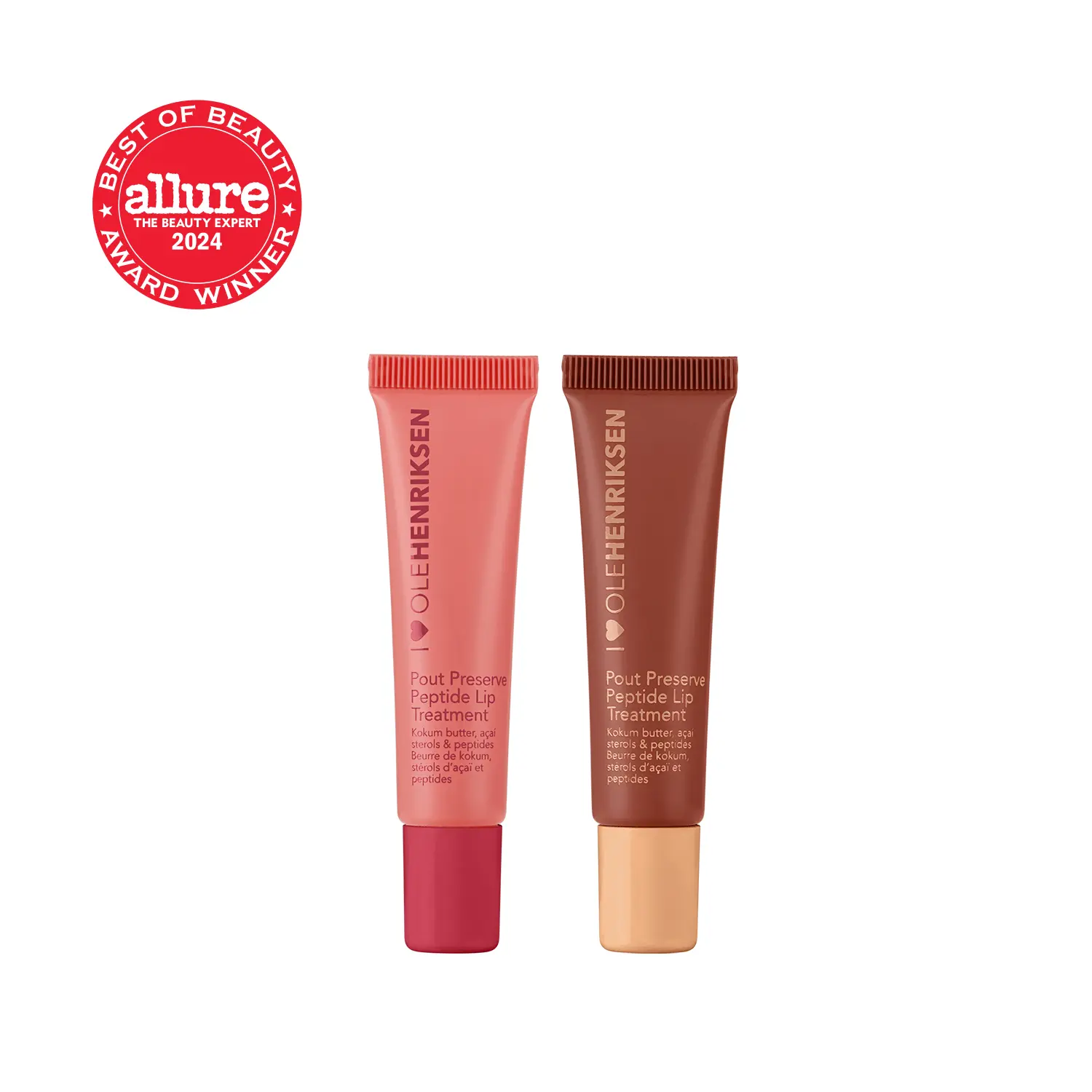 Plumped Up Pout Duo - Pout Preserve Peptide Lip Treatment - Ole Henriksen Aroma Scented Plumped Up Pout Duo - Pout Preserve Peptide Lip Treatment - Ole Henriksen Aroma Scented