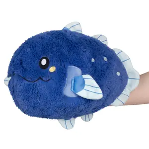 Mini Squishable Coelacanth Plush Toy Stuffed Animal