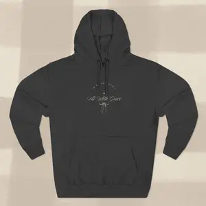 ALL WITH GRACE X EGGSHELL Fabric Fleece Hoodie Pocket Polyester winter outfits sweatshirts women essential hoodie comfort hoodies Kangaroo Matching