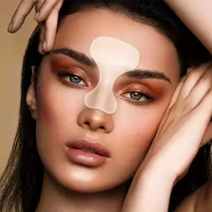 Reusable Silicone Forehead Patch, Portable Skincare Tool, Transparent Soft Washable Pad, Scar Tape for Facial Lines, Smooths Light Color Lines, Ideal for Daily Use