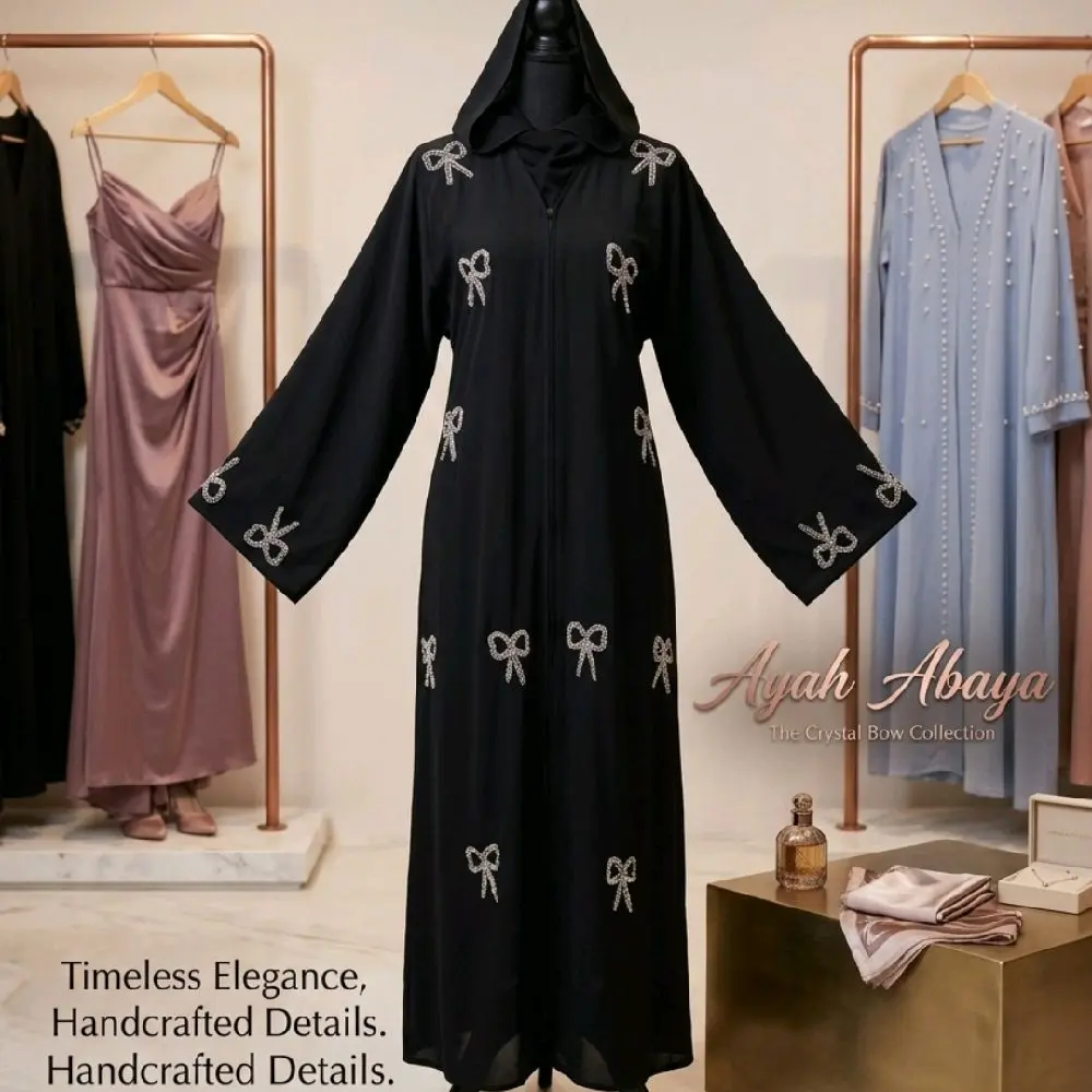 bow abaya bow abaya