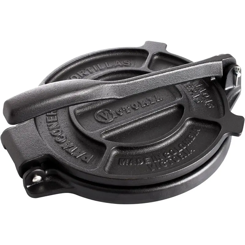 Cast Iron Tortilla Press, Tortilla and Roti Maker Kitchen Cookware