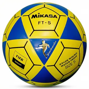 Unisex Adult Footvolleyball Blue/Yellow Size 5 FIFA Quality Model 32 Volcanised Panels Synthetic Leather FT-5