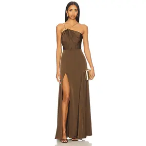 NBD Clara Gown in Brown