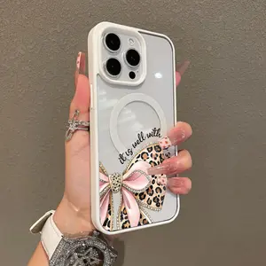 Premium Magnetic Case for iPhone11/12/13/14/15/16/promax Leopard print MagSafe Ready,Anti-Fall,Ultra-Thin Design|Perfect for Everyday Use