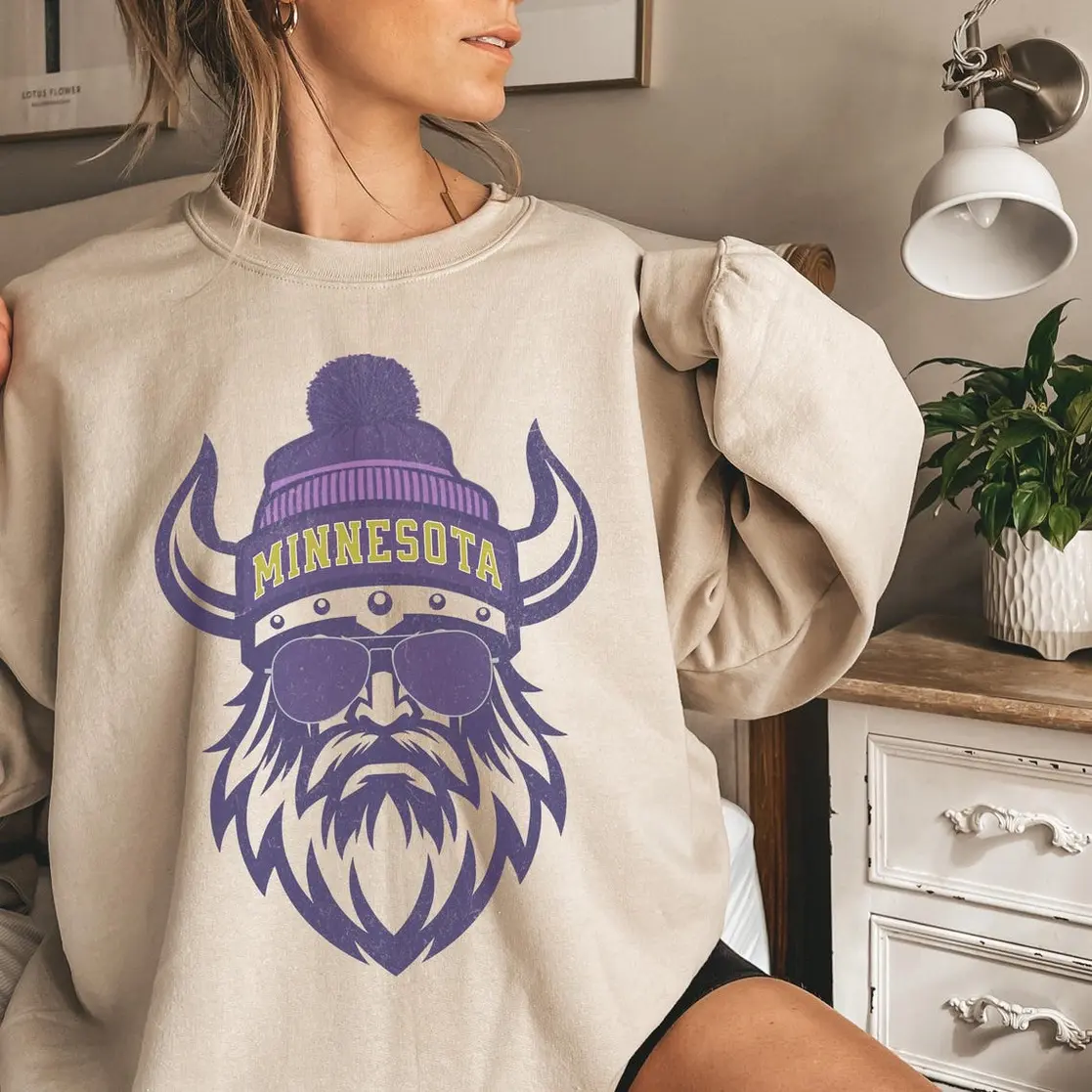 Adult & Youth Minnesota Football Sweatshirt, Trendy Minnesota Football Fan Shirt, Minnesota Game Day Shirt, Gift for Fan Tee