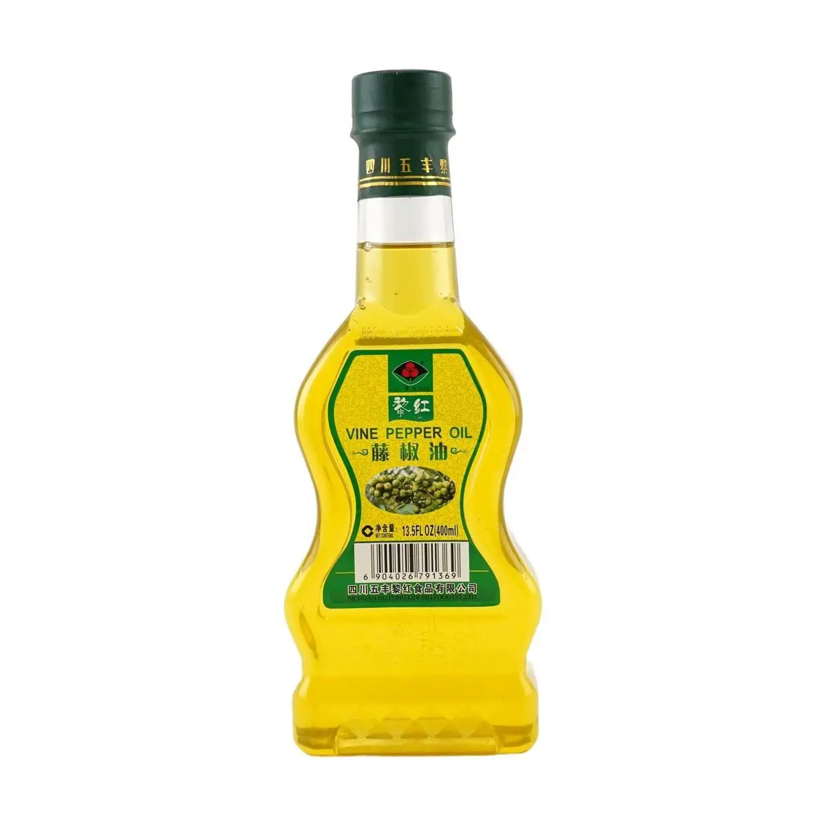 Lihong Sichuan Flavor Teng Jiao Oil 400ml - Authentic Spicy Numbing Pepper Oil for Drizzling, Cooking, and Seasoning