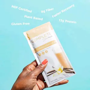 Juiceplus Complete Shake - High-Quality Protein Drink with 13g Protein, Plant-Based Ingredients, and No Gluten, Suitable for Any Drink - Vitamin