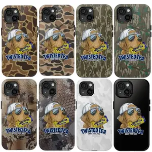 Hard Iced Tea Twisted Tea Golden Dog Hunting Camo Collection Phone Cases Phone Cover Hard Case Tough 2-piece Phone Case