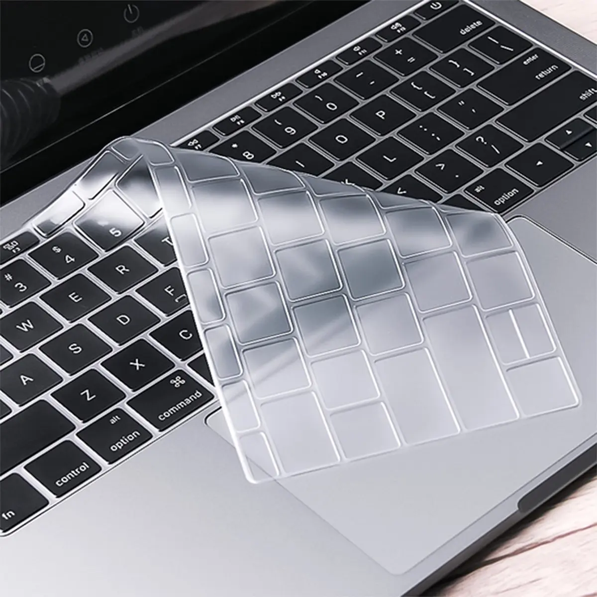 Transparent Keyboard Soft Film for Macbook Air, Ultra-Thin Key Protection Cover for Models A2442 A2485 A2779 A2780, Simple Design, Advanced Protection, Laptop Keyboard Covers