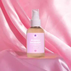 Dreamy Lavender Scented Body Oil - Calming Scented 4 oz Moisturizing Dry Body Oil with Long Lasting Scent Aroma