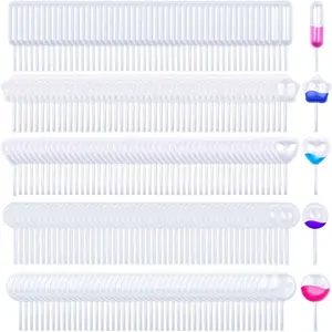 250 Pieces 4ml Cupcake Pipettes Dropper,Plastic Pipettes, Pipettes Dropper for Strawberries,Disposable Pipette Mini Liquid Injector for Strawberries Chocolate Ice Cream (5-Shapes)