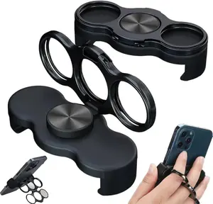 The Ultimate "Magic Ring"-Combining 360 °   Rotation, Secure Finger Grip, and Kickstand Functionality in One! Say Goodbye to Dropped Phones. # PhoneStand
