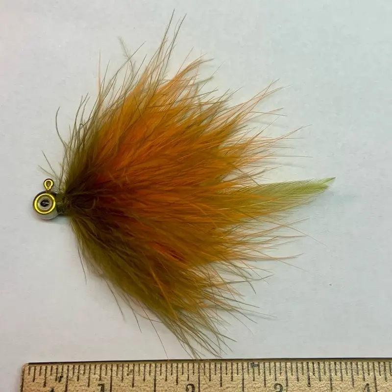 Crawfish Marabou Jig 1/8 oz