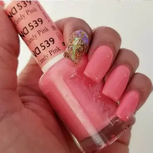 DND CANDY PINK #539 Gel and Lacquer Duo nail care nail art