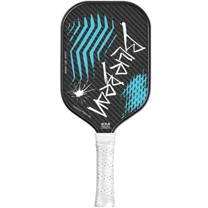 Pickleball Paddles,USAPA,Carbon Fiber Pickleball Paddle with 16MM Polymer Honeycomb Core Provides Lighter Weight&Higher Grit&Spin,Engineered for Professional Players,BlueBean