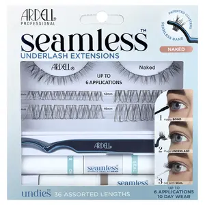 Ardell Seamless™, Underlash Extensions Kit, Naked , 39 Piece Kit