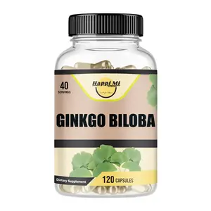 Ginkgo Biloba Organic 1800mg Per Serving, 120 Veggie Capsule