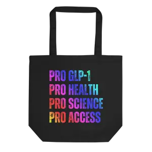 Pro GLP-1 Advocate Eco Tote Bag