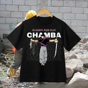 Jujutsu Kaisen Toji Fushiguro Menswear T-Shirt - 100% Soft Cotton, Classic Aesthetic Anime Print, Men’s Short Sleeve Casual Sports Top