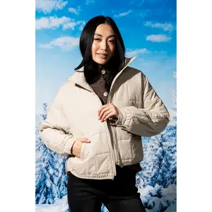 Summit Peak Puffer Jacket - Quilted, Relaxed Fit, Fully Lined