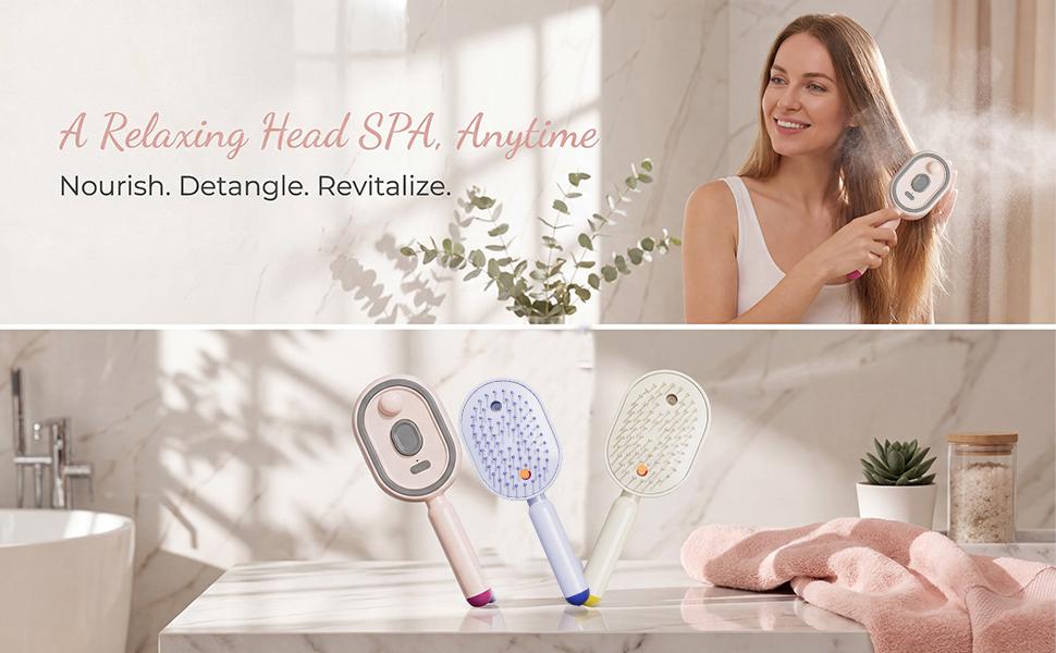 2026 New Electric Steam Brush, Electric Steam Brushs for Hair, Rechargeable Steam Hair Straightener, Detangling Steams Brush, Reduce Frizz, Nourishes Hairs, Anti-Static 2026 New Electric Steam Brush, Electric Steam Brushs for Hair, Rechargeable Steam Hair Straightener, Detangling Steams Brush, Reduce Frizz, Nourishes Hairs, Anti-Static