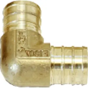 Sharkbite-Cash Acme  0.75 in. Brass Barb Insert Elbows, Pack of 10