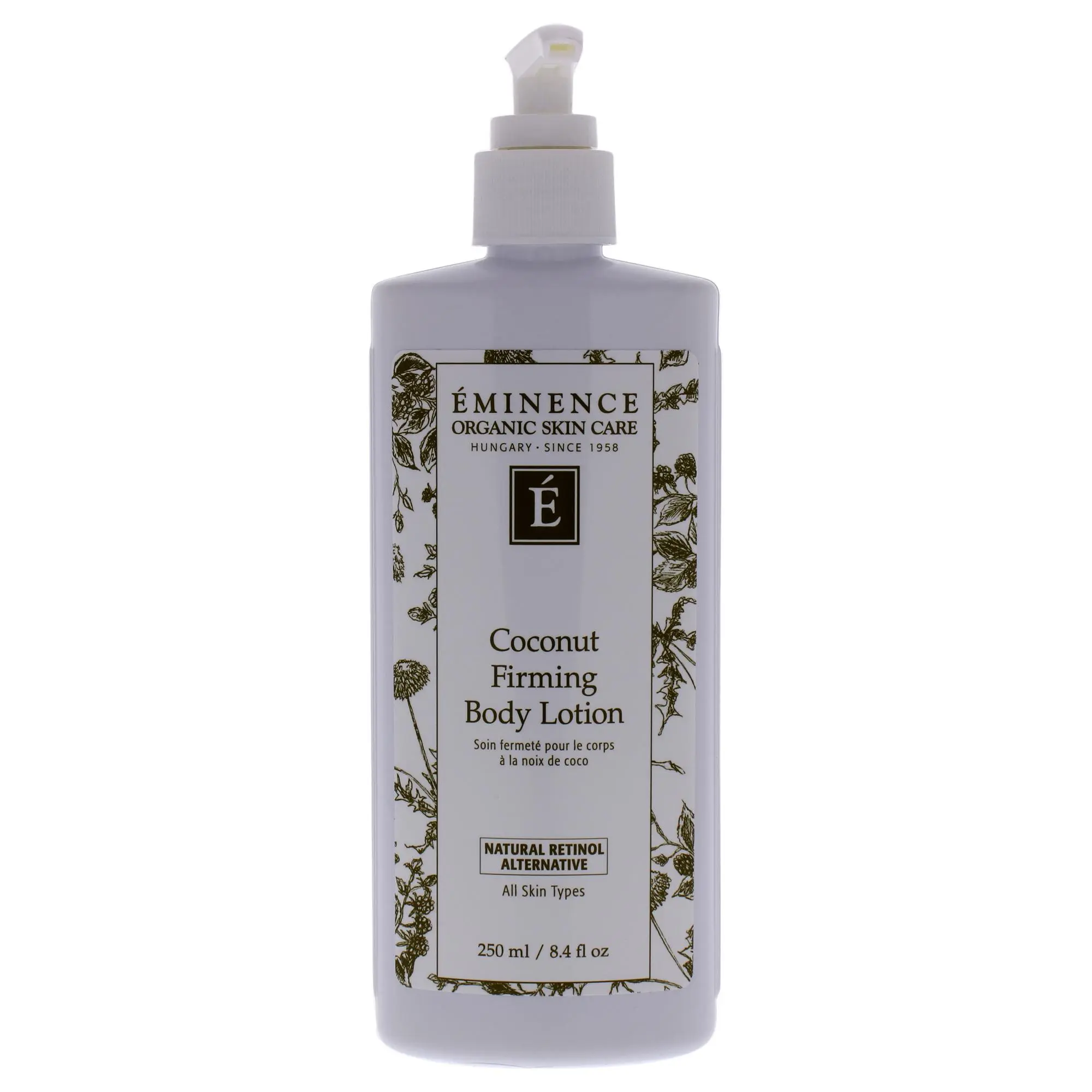 Eminence Coconut Firming Body Lotion - Unisex Body Care Moisturizer, 8.4 fl oz Daily Soothing Lotion, Moisturizers