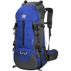 50L(45+5) Waterproof Hiking Backpack - Outdoor Sport Daypack with Rain Cover