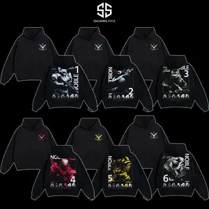 [Soulsborne Style] Vintage Noble Team Spartan - Halo Reach Unisex Hoodie, Noble Team Gaming Apparel, Spartan Core Shirt, Video Game Clothes, Reach Commemorative Merch, Gift For Him, Gift For Her, Sci-fi Streetwear
