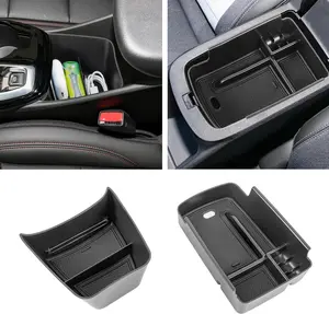Center Console Organizer for 2024 2025 2026 Chevy Trax with Middle Tray Insert Armrest Storage Box Secondary Interior Accessories